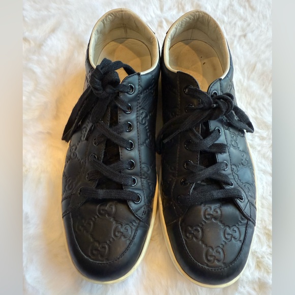 Gucci Leather Sneakers - Picture 3 of 15